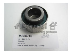 ASHUKI M880-15 kreipiantysis skriemulys, paskirstymo diržas 
 Diržinė pavara -> Paskirstymo diržas/komplektas -> Laisvasis/kreipiamasis skriemulys
0K938-12-730, 17494/FEBI, 45-03-306/ASHIKA