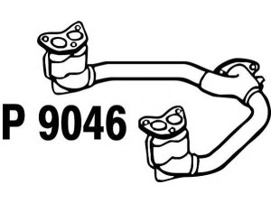 FENNO P9046 išleidimo kolektorius 
 Išmetimo sistema -> Išmetimo vamzdžiai
BM70253, 44101-AC010