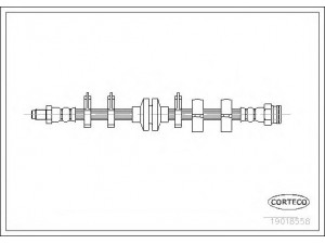 CORTECO 19018558 stabdžių žarnelė 
 Stabdžių sistema -> Stabdžių žarnelės
46421965, 46448592, 60540018, 60813229