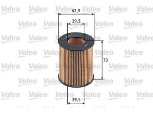 VALEO 586554 alyvos filtras 
 Techninės priežiūros dalys -> Techninės priežiūros intervalai
1124160, 1152049, 1213177, 1343102