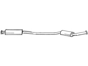 AKS DASIS SG16416 vidurinis duslintuvas