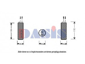 AKS DASIS 800202N džiovintuvas, oro kondicionierius 
 Oro kondicionavimas -> Džiovintuvas
09165715, 1848000