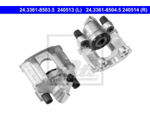 ATE 24.3361-8504.5 stabdžių apkaba 
 Dviratė transporto priemonės -> Stabdžių sistema -> Stabdžių apkaba / priedai
34 21 1 160 334