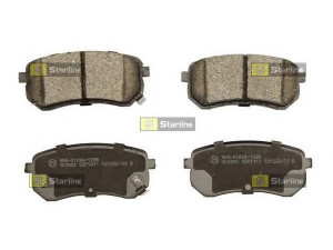 STARLINE BD S450P stabdžių trinkelių rinkinys, diskinis stabdys 
 Techninės priežiūros dalys -> Papildomas remontas
583020XA00, 5830207A00, 5830207A10