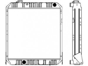 SAKURA  Automotive 1321-0305 radiatorius, variklio aušinimas