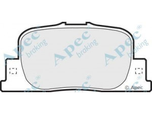 APEC braking PAD1235 stabdžių trinkelių rinkinys, diskinis stabdys 
 Techninės priežiūros dalys -> Papildomas remontas
0446632030, 0446632040, 446632030