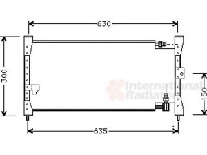 VAN WEZEL 25005088 kondensatorius, oro kondicionierius 
 Oro kondicionavimas -> Kondensatorius
80110-SH3-A1A
