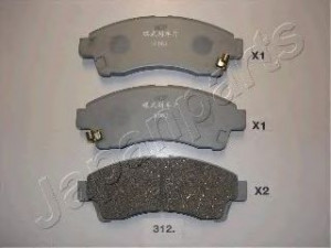JAPANPARTS PA-312AF stabdžių trinkelių rinkinys, diskinis stabdys 
 Techninės priežiūros dalys -> Papildomas remontas
UGY9-33-23Z