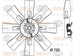 HELLA 8MV 376 728-121 ventiliatorius, radiatoriaus 
 Aušinimo sistema -> Oro aušinimas
51 06601 0210, 51 06601 0243