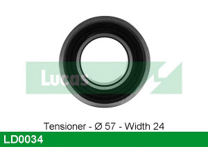 LUCAS ENGINE DRIVE LD0034 įtempiklio skriemulys, paskirstymo diržas
5972277, 71740977