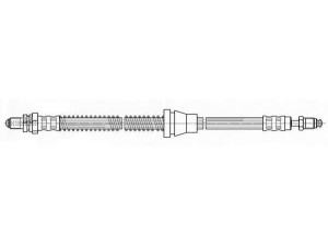 CEF 511561 stabdžių žarnelė 
 Stabdžių sistema -> Stabdžių žarnelės
1029545, 1035270, 97KB2078CB
