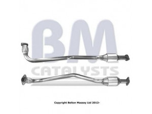 BM CATALYSTS BM80040H katalizatoriaus keitiklis 
 Išmetimo sistema -> Katalizatoriaus keitiklis
5854290, 858120, 90502053, 90571098