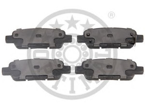 OPTIMAL 12373 stabdžių trinkelių rinkinys, diskinis stabdys 
 Techninės priežiūros dalys -> Papildomas remontas
D4060EG50C, D4060EM11A, D4060JA00A