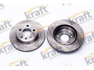 KRAFT AUTOMOTIVE 6041400 stabdžių diskas 
 Dviratė transporto priemonės -> Stabdžių sistema -> Stabdžių diskai / priedai
638 421 01 12
