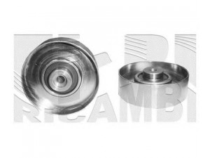 AUTOTEAM A04808 įtempiklio skriemulys, V formos rumbuotas diržas 
 Diržinė pavara -> V formos rumbuotas diržas/komplektas -> Įtempiklio skriemulys