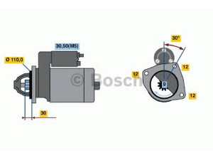 BOSCH 0 001 363 122 starteris
4781237