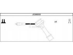 NIPPARTS J5388000 uždegimo laido komplektas 
 Kibirkšties / kaitinamasis uždegimas -> Uždegimo laidai/jungtys
33700-57B10, 33700-57B20, 33700-71C10