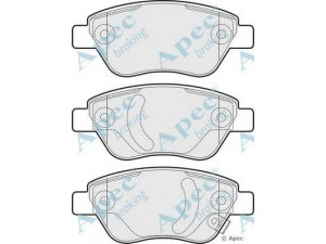 APEC braking PAD1521 stabdžių trinkelių rinkinys, diskinis stabdys 
 Techninės priežiūros dalys -> Papildomas remontas
1605353, 1605357, 1605359, 1605388