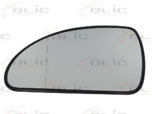 BLIC 6102-02-1271138P veidrodėlio stiklas, išorinis veidrodėlis 
 Kėbulas -> Keleivių kabina -> Veidrodėlis