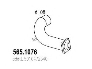 ASSO 565.1076 išleidimo kolektorius
5010472540
