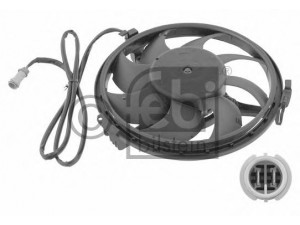 FEBI BILSTEIN 14850 elektrovariklis, raditoriaus ventiliatorius 
 Aušinimo sistema -> Radiatoriaus ventiliatorius
8D0 959 455 B, 8D0 959 455 B
