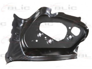 BLIC 6503-05-8155671P galinis skydas 
 Kėbulas -> Kėbulo dalys/ sparnas/buferis -> Galinė variklio apdanga
6162252110