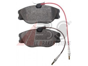 A.B.S. 36628 stabdžių trinkelių rinkinys, diskinis stabdys 
 Techninės priežiūros dalys -> Papildomas remontas
9941175, 9944678