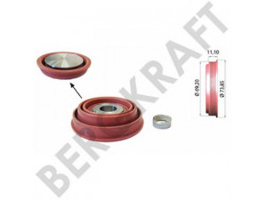 BERGKRAFT BK8500370 remonto komplektas, stabdžių apkaba
