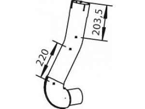 DINEX 28161 išleidimo kolektorius
42048021