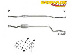 MAGNAFLOW 76026D katalizatoriaus keitiklis 
 Išmetimo sistema -> Katalizatoriaus keitiklis
1731J2, 1731J2
