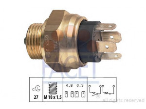 FACET 7.6153 jungiklis, atbulinės eigos žibintas 
 Elektros įranga -> Šviesų jungikliai/relės/valdymas -> Šviesų jungiklis/svirtis
60729137, 05 013 103 19, 2257 29