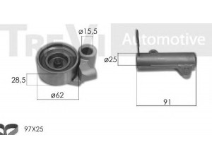TREVI AUTOMOTIVE KD1470 paskirstymo diržo komplektas 
 Techninės priežiūros dalys -> Papildomas remontas