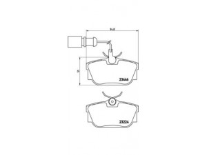 BREMBO P 85 059 stabdžių trinkelių rinkinys, diskinis stabdys 
 Techninės priežiūros dalys -> Papildomas remontas
1133448, 1205697, 1345339, 1386603