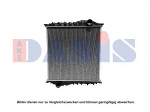 AKS DASIS 460001S radiatorius, variklio aušinimas