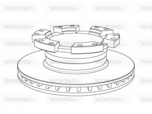WOKING NSA1049.20 stabdžių diskas 
 Stabdžių sistema -> Diskinis stabdys -> Stabdžių diskas
X1857658, X2057948