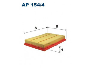 FILTRON AP154/4 oro filtras 
 Techninės priežiūros dalys -> Techninės priežiūros intervalai
165461HC2A