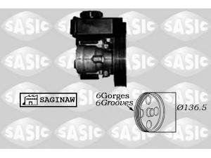 SASIC 7070007 hidraulinis siurblys, vairo sistema 
 Vairavimas -> Vairo pavara/siurblys
40073C, 40073E, 4007AR, 4007KZ