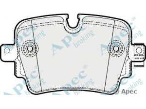 APEC braking PAD1967 stabdžių trinkelių rinkinys, diskinis stabdys 
 Techninės priežiūros dalys -> Papildomas remontas
T2R7945