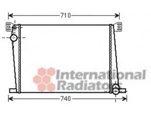 VAN WEZEL 06002356 radiatorius, variklio aušinimas 
 Aušinimo sistema -> Radiatorius/alyvos aušintuvas -> Radiatorius/dalys
17117535099, 7535099