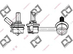 DJ PARTS DL1278 šarnyro stabilizatorius 
 Ašies montavimas/vairavimo mechanizmas/ratai -> Stabilizatorius/fiksatoriai -> Savaime išsilyginanti atrama
54811-3E010