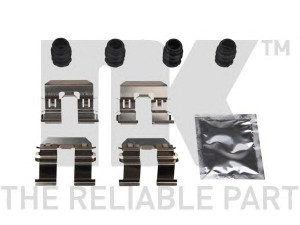 NK 79441847 priedų komplektas, diskinių stabdžių trinkelės 
 Stabdžių sistema -> Diskinis stabdys -> Stabdžių dalys/priedai