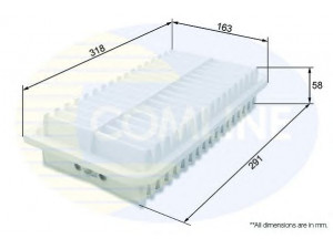 COMLINE CTY12250 oro filtras 
 Techninės priežiūros dalys -> Techninės priežiūros intervalai
17801-0G010, 17801-27020