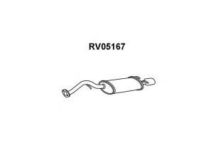 VENEPORTE RV05167 galinis duslintuvas 
 Išmetimo sistema -> Duslintuvas
GEX33714, WCG102980, WCG108560