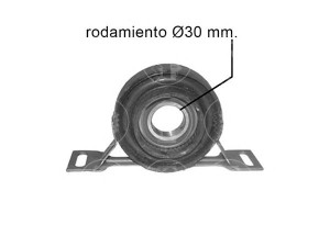 FARE SA 2641 pakaba, kardaninis velenas 
 Ašies pavara -> Kardaninis velenas, visas -> Guolis/montavimas
26121226731, 26121227997, 26121229089