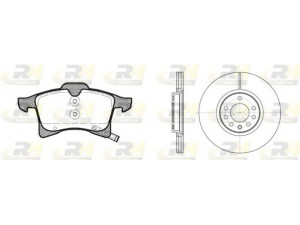 ROADHOUSE 81036.03 stabdžių rinkinys, diskiniai stabdžiai 
 Stabdžių sistema -> Diskinis stabdys -> Stabdžių remonto rinkinys