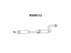 VENEPORTE RV05113 vidurinis duslintuvas 
 Išmetimo sistema -> Duslintuvas
18220SK3E40, 18220SK3E50, 18220SK3E60