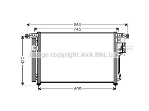 AVA QUALITY COOLING HY5176 kondensatorius, oro kondicionierius