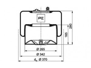 PE Automotive 084.271-71A dėklas, pneumatinė pakaba
942 320 14 21