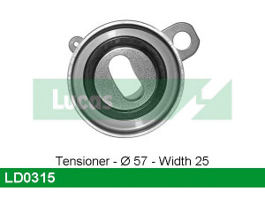 LUCAS ENGINE DRIVE LD0315 įtempiklio skriemulys, paskirstymo diržas
13505-02030, 13505-15050, 13505-15060