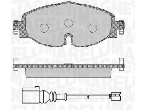 MAGNETI MARELLI 363916060715 stabdžių trinkelių rinkinys, diskinis stabdys 
 Techninės priežiūros dalys -> Papildomas remontas
8V0698151, 8V0698151B, 8V0698151D